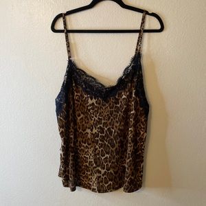 Forever 21 Plus Size Leopard Print Camisole 3X
